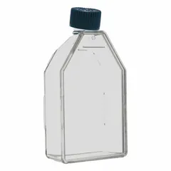 APPROVED VENDOR Plastic Cell Culture Flask, Polystyrene, 25 mL (0.85 fl oz), Sterile, with Closure, MPN CL-FT075P