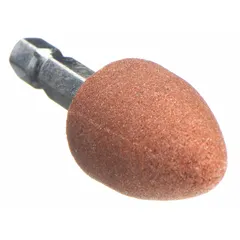Aluminum Oxide Abrasive Point, 1-1/4 in Head Length, Single Piece
