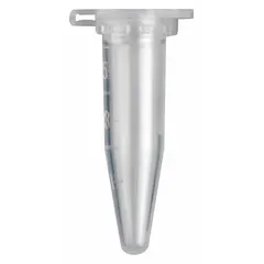 APPROVED VENDOR Microcentrifuge Tube, Polypropylene, 0.5 mL, Conical Bottom, Natural, Graduated, with Closure, HS4422