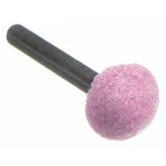 Aluminum Oxide Abrasive Point, Tapered, 3/8 in Head Width, 1/4 in Head Length, Single Piece