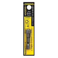 Tri-Groove Security Bit, Imperial, #1 to #4