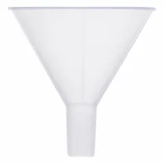 General Purpose Lab Funnel, Polypropylene, 3 oz, 78 mm, 17 mm Stem, 30 mm Stem Length, Colorless