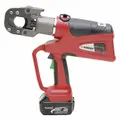 Pistol-grip, guillotine-style cable cutter powered by the Makita 18V LXT system. Includes two 3 Ah batteries. Cuts cable and 5/8 in soft steel bolts. Suitable for electrical, construction, and utility applications.
