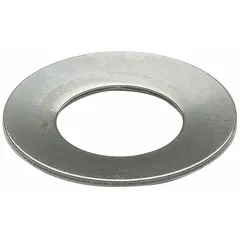 Carbon steel disc spring with 0.69 in outer diameter, supplied in a pack of 25. Used to apply preload in bolted joints, accommodate thermal expansion, or absorb vibration in industrial machinery.