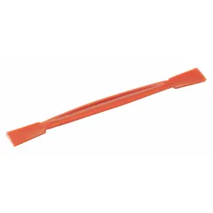 Double Ended Spatula, Polyamide, Red, 7 1/8 in L, 1/2 in W, NSF/ANSI 51