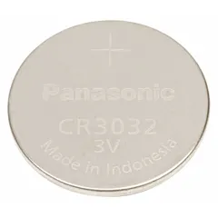 APPROVED VENDOR CR3032 Lithium Coin Cell Battery, 3V DC, 500 mAh, 1.181 in Dia