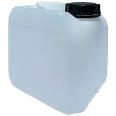 Rectangular Carboy, 1.32 gal, HDPE, Antistatic Outer Layer