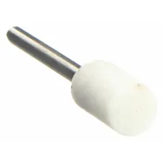 Aluminum Oxide Abrasive Point, Cylinder, 5/16 in Head Width, 1/2 in Head Length