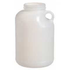 Round Jug, 3.84 L, Wide Mouth, 89-400 mm Screw Closure, Colorless
