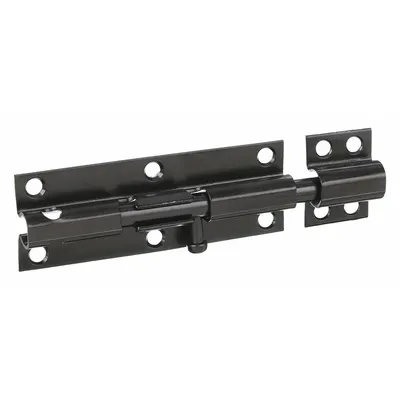 OEM Door Bolt: Barrel Bolt, 11/16 in Ht, 1 5/8 in Wd, 6 in Lg - Door Bolts