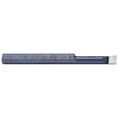 This right-hand boring bar features a 1/8 in shank diameter and bright (uncoated) finish. It is used for internal boring operations such as enlarging or finishing pre-drilled holes in machining applications.