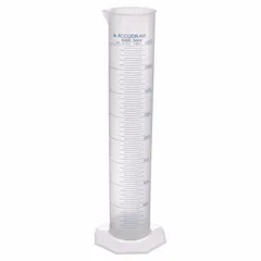 Polypropylene Graduated Cylinder, 4 L, 135.3 fl oz, To Contain (TC), Octagon