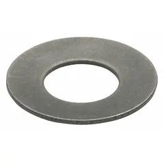 Standard disc spring with 8 mm outer diameter and 4.2 mm inner diameter, made of stainless steel. Supplied in a pack of 25 pieces. Used in bolted joints, valves, and clutches where high load capacity is required in limited axial space.