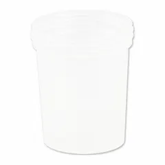 APPROVED VENDOR Polypropylene Lab Jar, 4 fl oz, Translucent, Non-Sterile, M4651