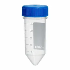 APPROVED VENDOR Centrifuge Tube, Polypropylene, 25 mL, Conical Bottom, Natural