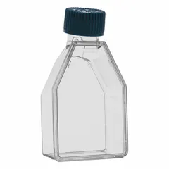 APPROVED VENDOR Plastic Cell Culture Flask, Polystyrene, 7 mL, Sterile, Graduated, with Closure