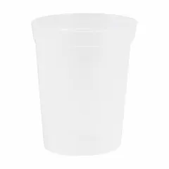 Polypropylene Lab Jar, 6.1 fl oz, Translucent, Non-Sterile, Unlined, No Closure (MPN 4629)
