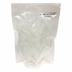 Microcentrifuge Tube, Polypropylene, 1.5 mL, Conical Bottom, Graduated, with Cap, Colorless