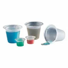 Low Form Plastic Beaker, Polystyrene, Translucent, 150 mL, Non-Sterile