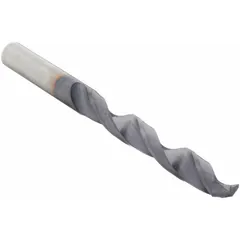 General Purpose Solid Carbide Jobber-Length Drill Bit, 27/64", AlTiN-Coated, 118° 4-Facet Point