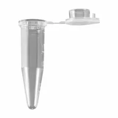 APPROVED VENDOR Microcentrifuge Tube, Polypropylene, 0.5 mL, Conical Bottom, Natural, Snap Cap, Graduated