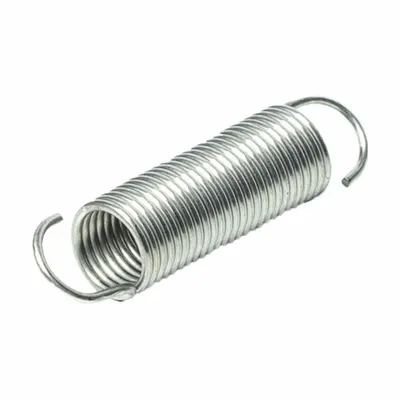 SPEC Extension Spring: 302 Stainless Steel, 3 1/2 in Free Lg, 0.069 in Wire Dia - Machine Hook Extension Springs
