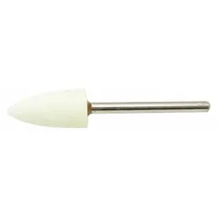 Aluminum Oxide Abrasive Point, Cone, 3/8 in Head Wd, 13/16 in Head Lg