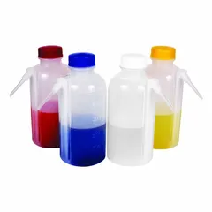 APPROVED VENDOR Wide Mouthed Integrated Spout Wash Bottle
