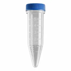 APPROVED VENDOR Centrifuge Tube, Polypropylene, 5 mL, Conical, HDPE