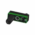 Si vacuum generator with 1/4 in G female inlet and 1 in G female outlet. Maximum supply pressure 101.5 psi. Includes Silencer G1" Male and Vacuum Gauge. Used for material handling, packaging, and automation applications requiring vacuum generation.