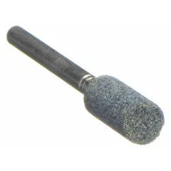 Aluminum Oxide Abrasive Point, Cylinder, 1/4 in Head Width, 5/8 in Head Length